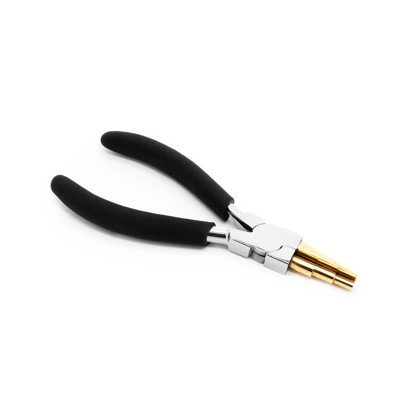 5-3/4" Bail Shaping Pliers with Brass Tips - Painful Pleasures