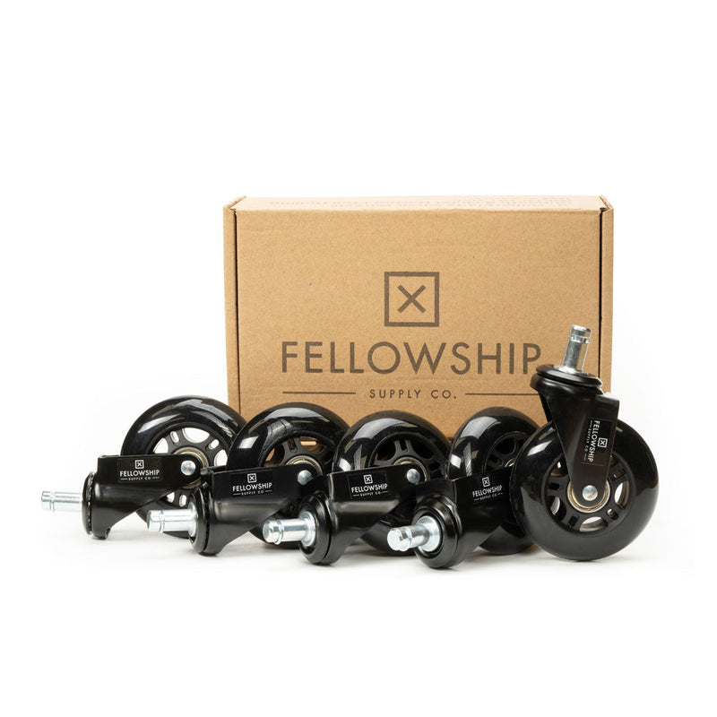 Fellowship Rollerblade Chair Wheels — Box of 5 - Painful Pleasures