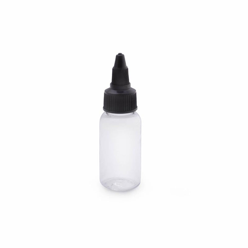 1oz Empty Tattoo Ink Bottle with Twist Top - Painful Pleasures