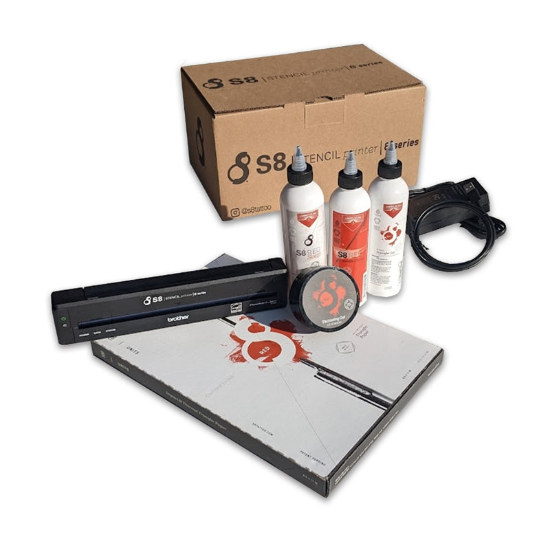 S8 Stencil Printer and Kit — 8 Series — Wireless Bluetooth and Airprint - Ultimate Tattoo Supply