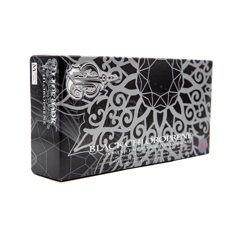Blackwork Chloroprene Gloves - Black - Ultimate Tattoo Supply