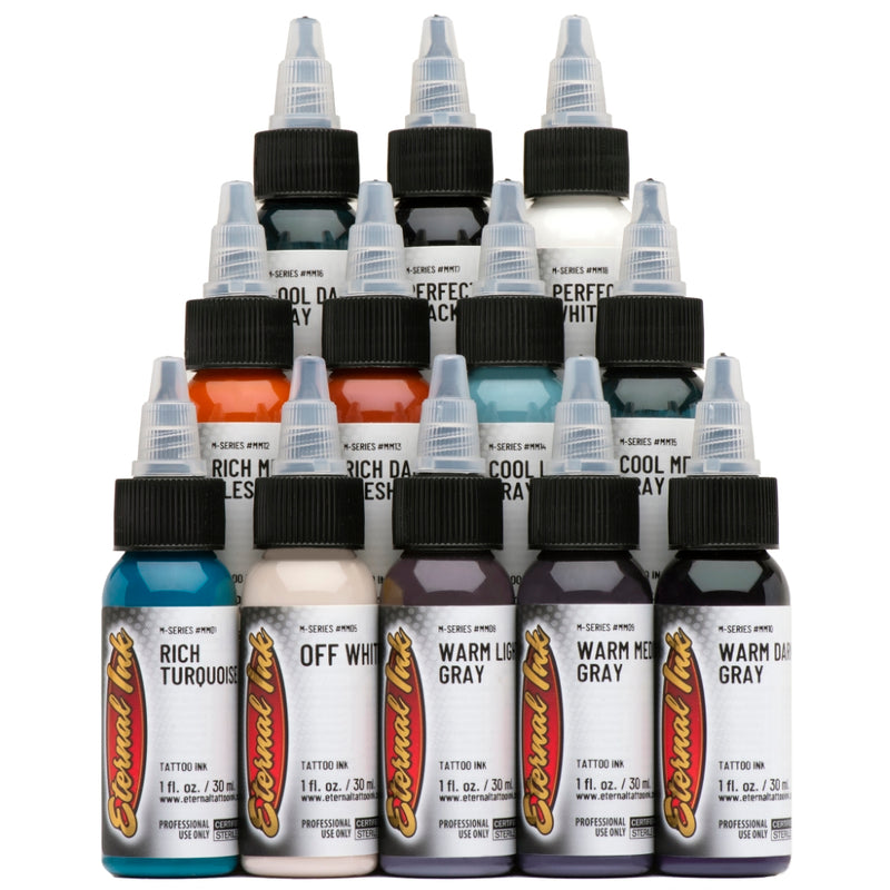 Eternal Tattoo Ink - Mike Devries & Mario Rosenau M Series Set - Ultimate Tattoo Supply