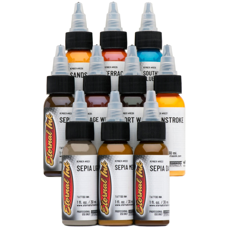 Eternal Tattoo Ink - Rember Signature Series Ink Set - Ultimate Tattoo Supply