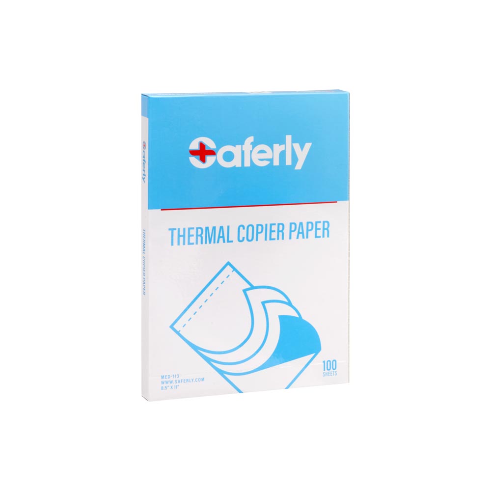 Saferly Tattoo Thermal Image Copier Stencil Paper — 81/2" x 11” — 100