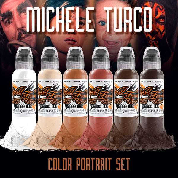 Michele Turco Color Portrait Set - Ultimate Tattoo Supply