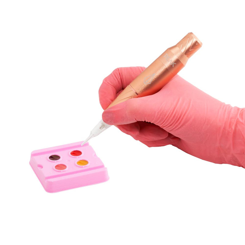 Saferly Mini Disposable PMU Pigment Trays — Bag of 200 - Ultimate Tattoo Supply