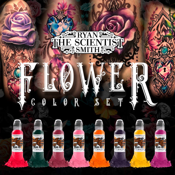 Ryan Smith - Flower Set - Ultimate Tattoo Supply