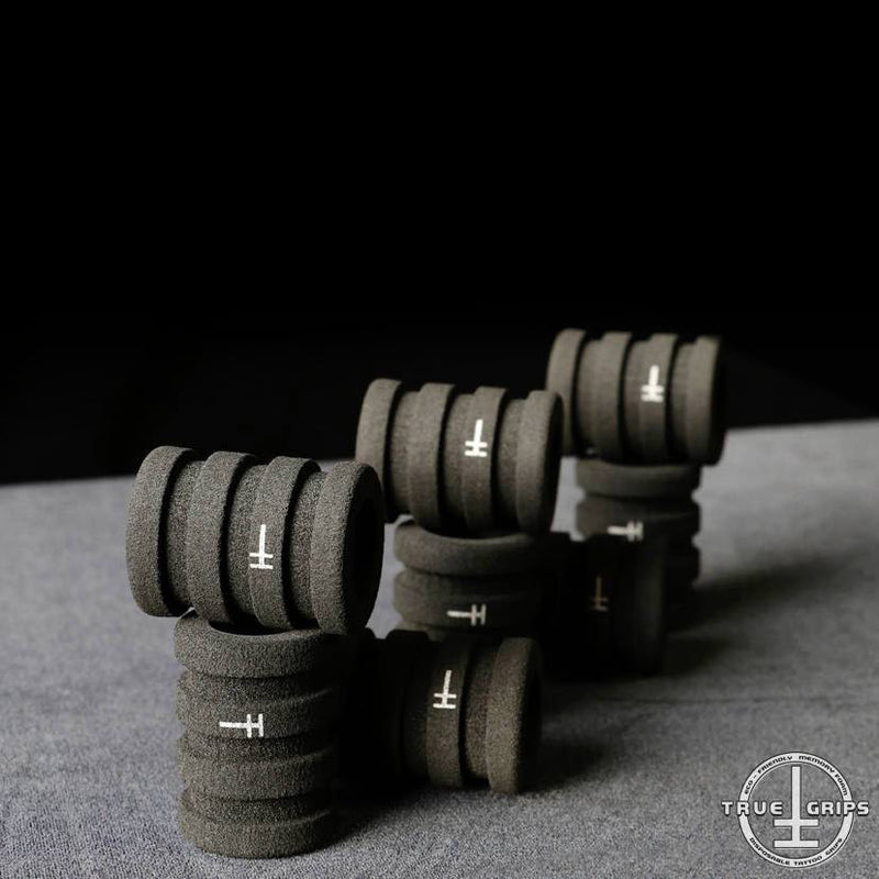 True Grip II - Memory Foam Disposable Grip Cover - Black - Ultimate Tattoo Supply