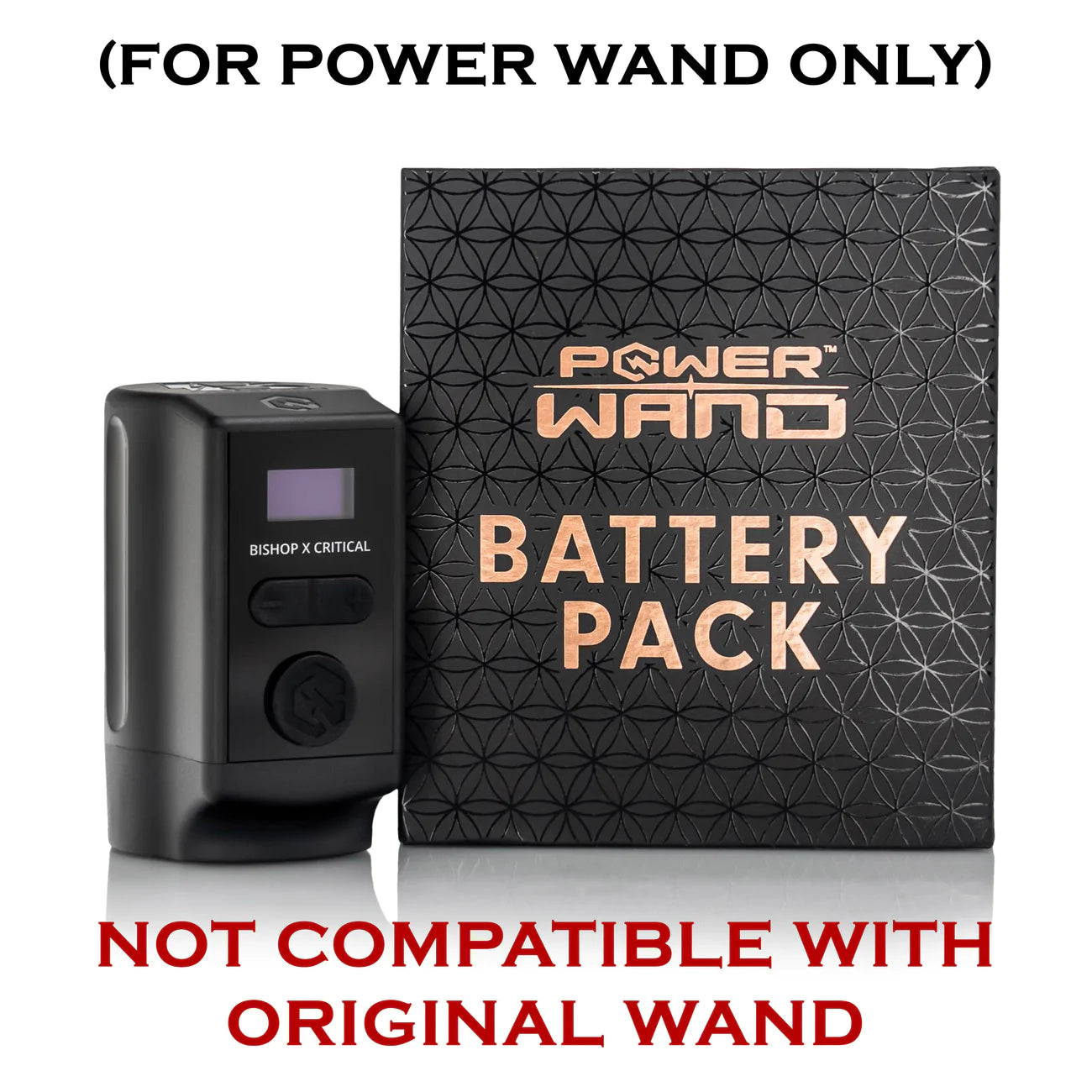 Critical x Bishop Power Wand Battery Pack | Ultimate Tattoo Supply Critical x Bishop Power Wand Battery Pack | Ultimate Tattoo Supply