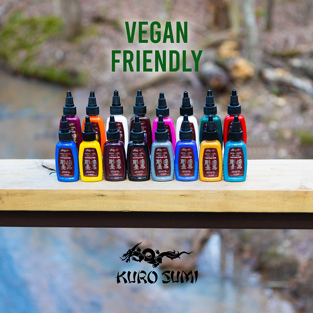 Celebrating Veganuary - Kuro Sumi Tattoo Ink