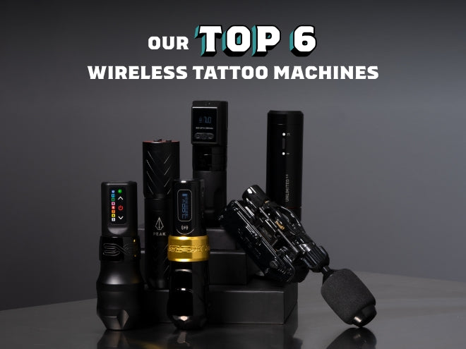 Our Top 6 Wireless Tattoo Machines