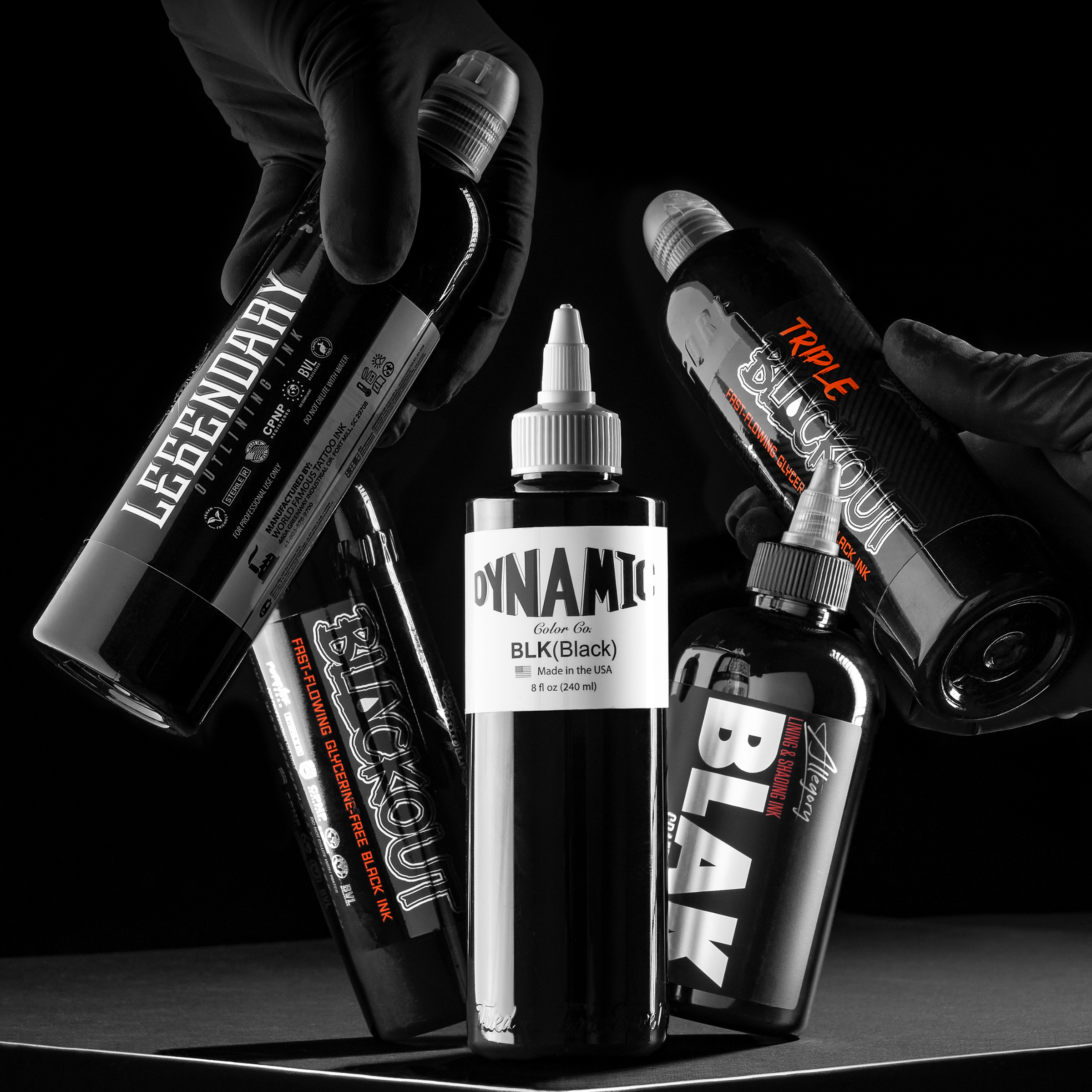 Black Tattoo Ink Guide: Choosing Ink for Packing, Shading, & Lines