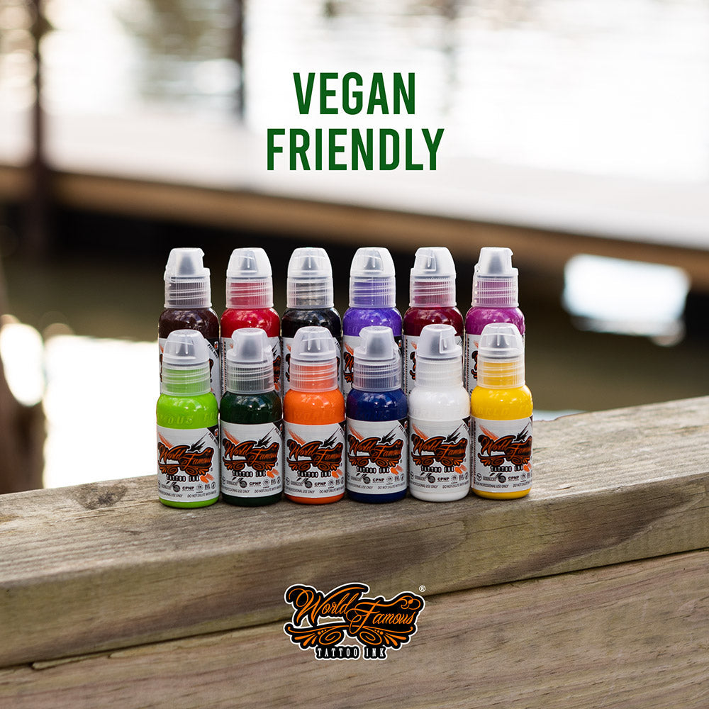 Celebrating Veganuary - World Famous Tattoo Ink