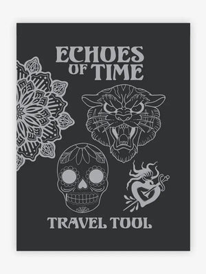 Echoes of Time — 25 Years of Tattoo Art — Hardcover Book + Travel Tool Book - Ultimate Tattoo Supply