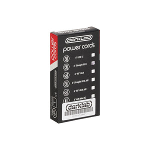 Darklab 6’ Straight RCA Cable — White - Ultimate Tattoo Supply