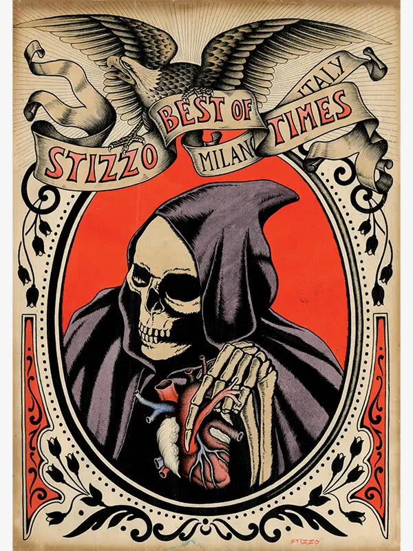 Stizzo. Time We’ll Remember — Hardcover Book - Ultimate Tattoo Supply