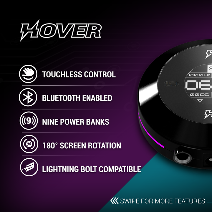 Hover Power Supply - Ultimate Tattoo SupplyHover Power Supply