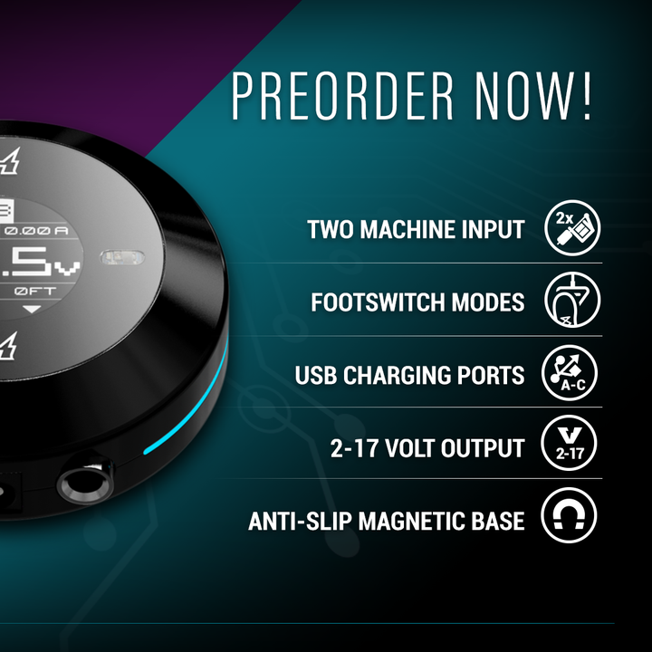 Hover Power Supply - Ultimate Tattoo SupplyHover Power Supply