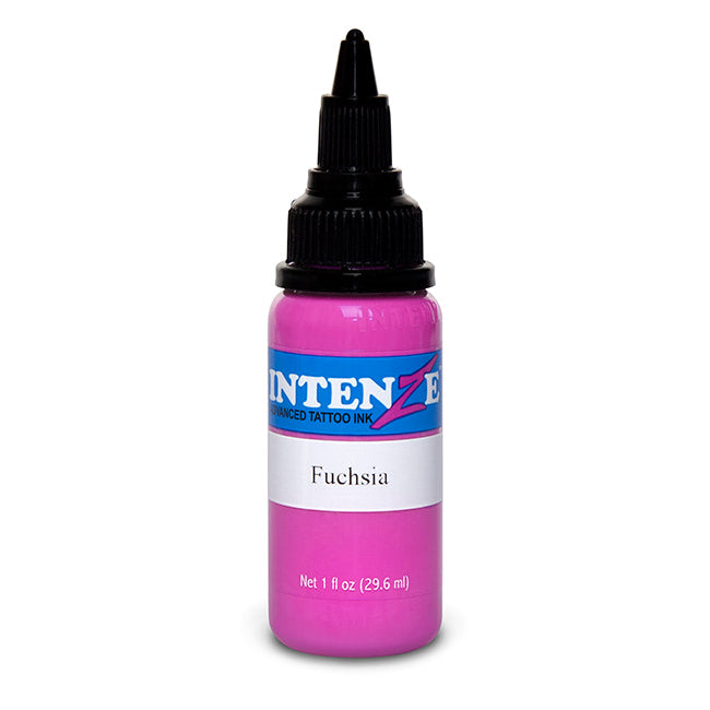 Fuschia — Intenze Tattoo Ink — Pick Size - Ultimate Tattoo Supply