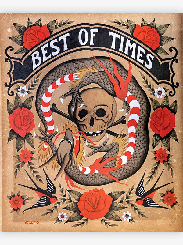 Stizzo. Time We’ll Remember — Hardcover Book - Ultimate Tattoo Supply