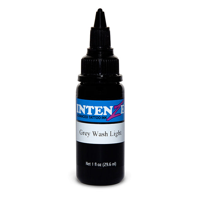 Gray Wash Light — Intenze Tattoo Ink — Pick Size - Ultimate Tattoo Supply