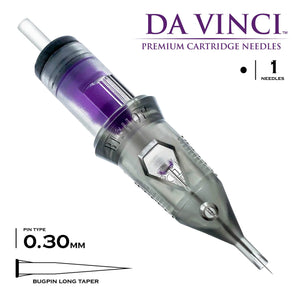 Bishop Da Vinci V2 Tattoo Cartridge Needles — Liners — Box of 20 - Ultimate Tattoo Supply