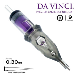 Bishop Da Vinci V2 Tattoo Cartridge Needles — Liners — Box of 20 - Ultimate Tattoo Supply