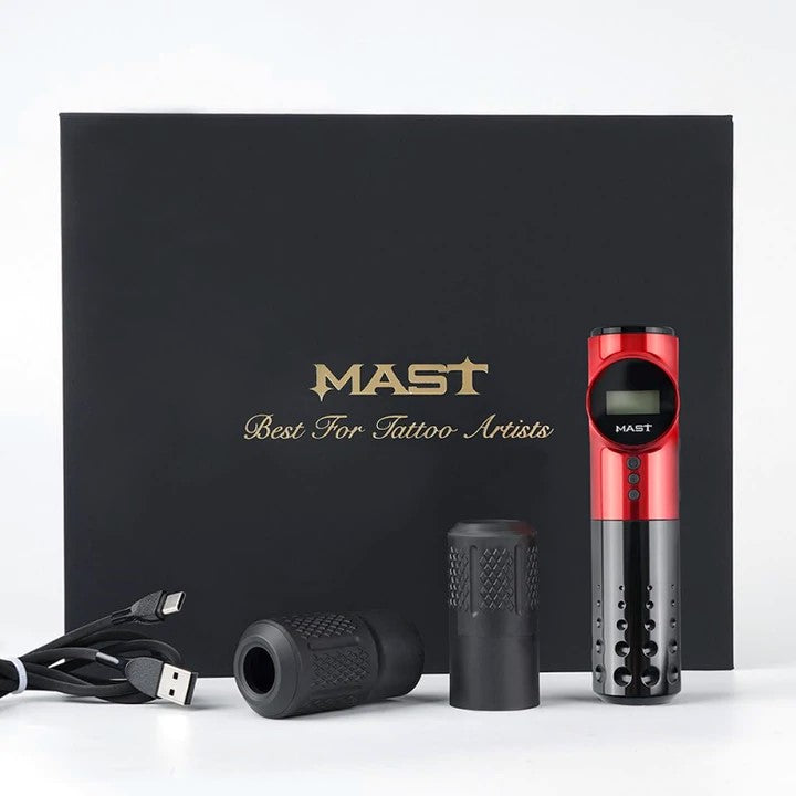 Dragonhawk Mast Archer Wireless Tattoo Machine — Pick Color - Painful Pleasures