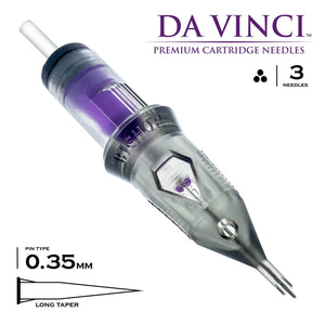 Bishop Da Vinci V2 Tattoo Cartridge Needles — Round Shaders —  Box of 20 - Ultimate Tattoo Supply