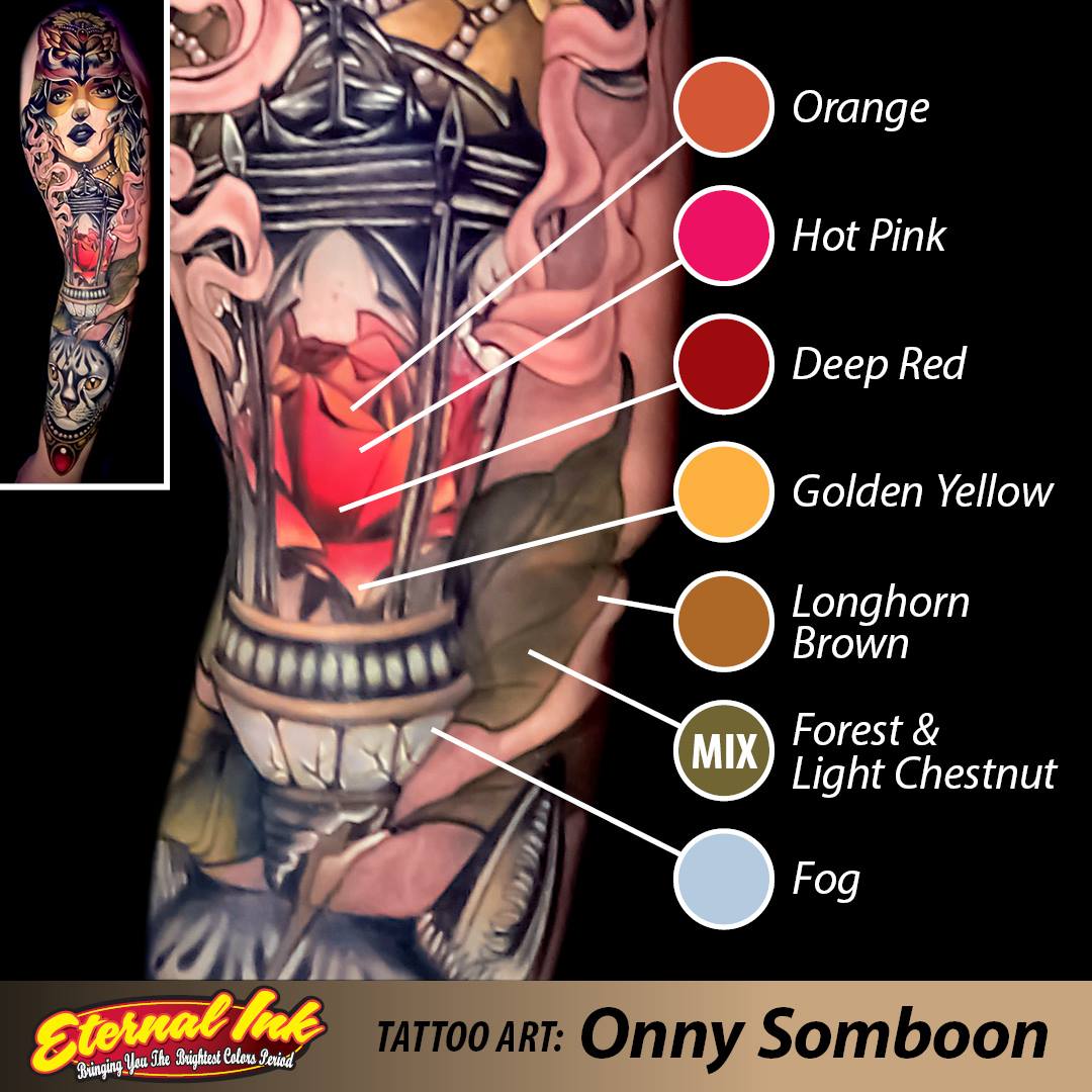 Eternal Tattoo Ink - M Series - Warm Medium Gray - Ultimate Tattoo Supply
