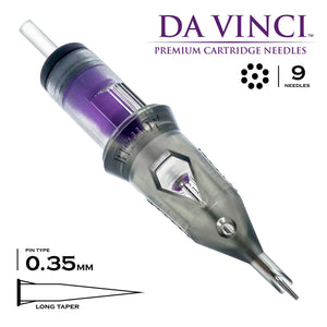 Bishop Da Vinci V2 Tattoo Cartridge Needles — Liners — Box of 20 - Ultimate Tattoo Supply