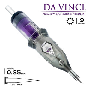 Bishop Da Vinci V2 Tattoo Cartridge Needles — Round Shaders —  Box of 20 - Ultimate Tattoo Supply