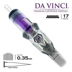 Bishop Da Vinci V2 Tattoo Cartridge Needles — Magnums — Box of 20 - Ultimate Tattoo Supply