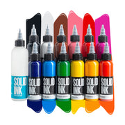 Solid Ink - 12 Color Spectrum Set 1oz Bottles