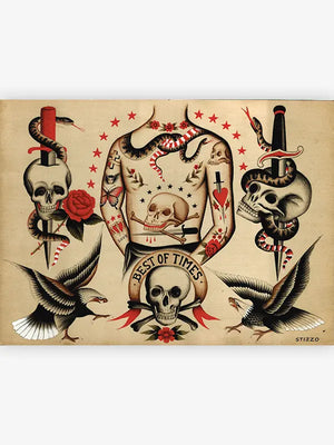 Stizzo. Time We’ll Remember — Hardcover Book - Ultimate Tattoo Supply