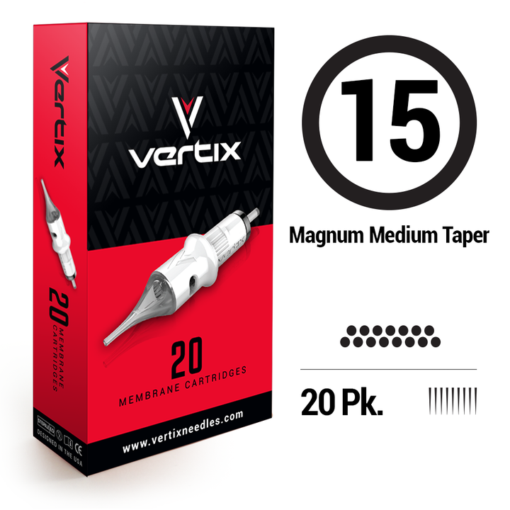 Vertix Needle Cartridges - Ultimate Tattoo SupplyVertix Needle Cartridges