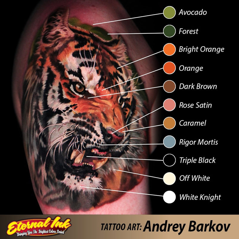 Eternal Ink - Zombie Color - Rigor Mortis - Ultimate Tattoo Supply