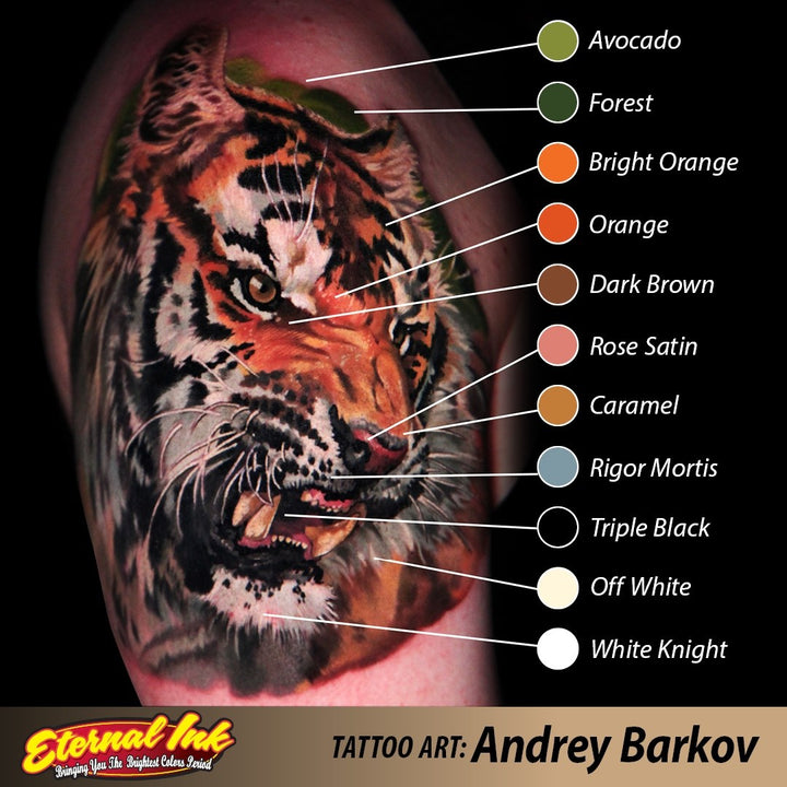 Eternal Ink - Zombie Color - Rigor Mortis - Ultimate Tattoo Supply