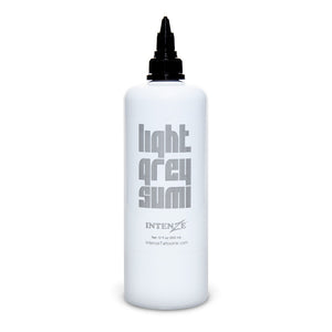 Light Gray Sumi Wash Ink — Intenze Japanese Tattoo Ink — 12oz Bottle - Ultimate Tattoo Supply