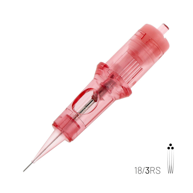 Kwadron Optima PMU Cartridge - 3 Round Shader (Textured) 0.18mm Point Taper (18/3RSPT-T-OPT)