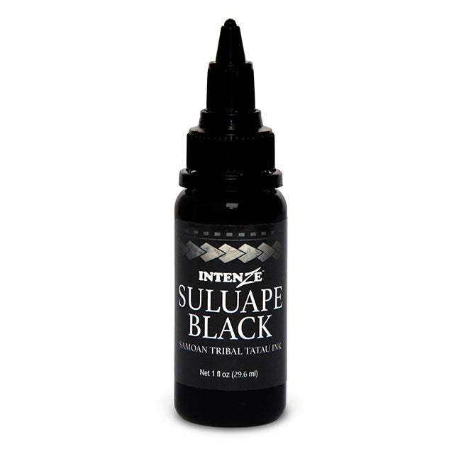 Suluape Black Samoan Tribal Tatau Ink โ Intenze Tattoo Ink โ 1oz Bottl ...