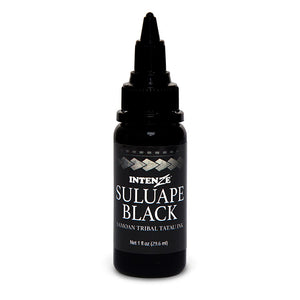 Suluape Black Samoan Tribal Tatau Ink — Intenze Tattoo Ink — 1oz Bottle - Ultimate Tattoo Supply