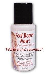 Feel Better Now Topical Anesthetic Gel - 1oz Bottle