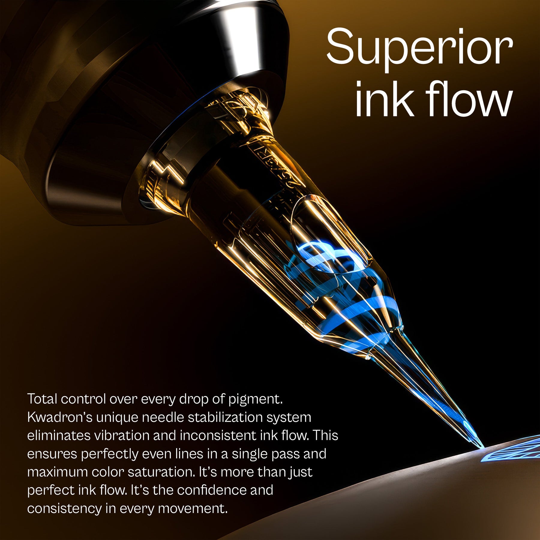 Kwadron Optima PMU Cartridge - 5 Round Shader (Textured) 0.30mm Point Taper (30/5RSPT-T-OPT) - Ultimate Tattoo Supply