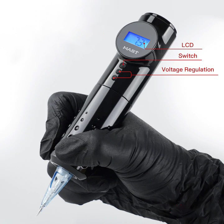 Dragonhawk Mast Archer Wireless Tattoo Machine — Pick Color - Painful Pleasures