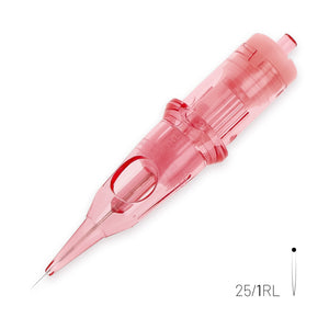 Kwadron Optima PMU Cartridge - 1 Round Liner 0.25mm Long Taper Cut Tip (25/1/RLLT-CP)