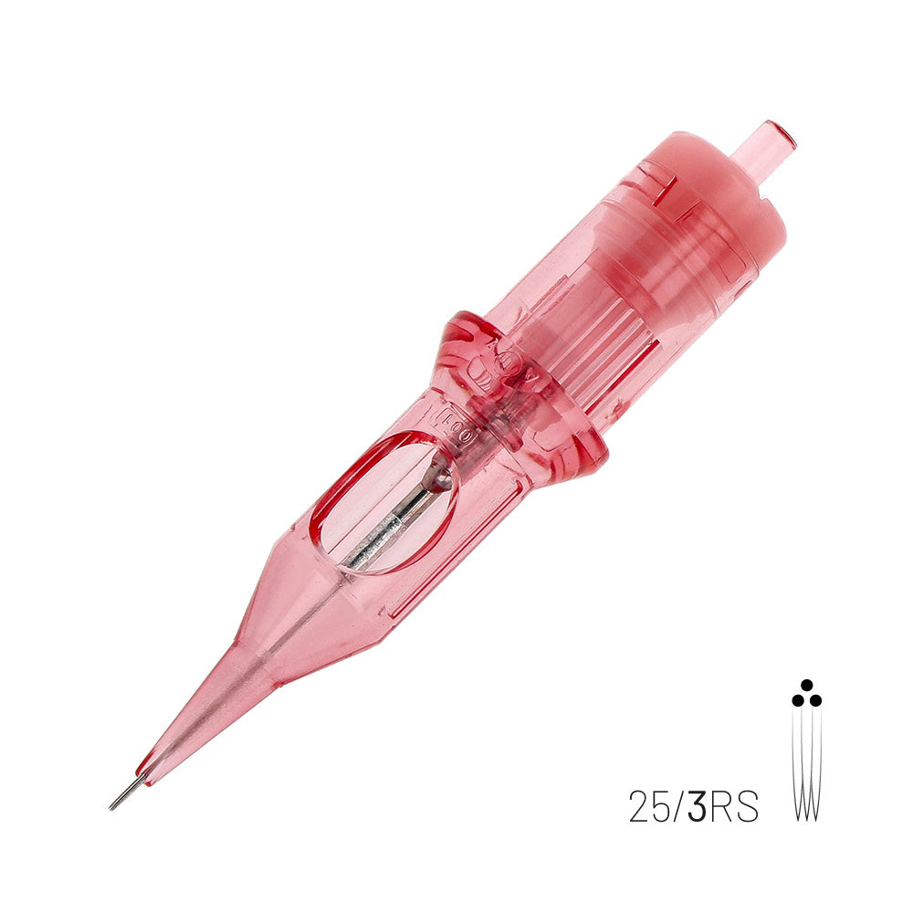Kwadron Optima PMU Cartridge - 3 Round Shader (Textured) 0.25mm Point Taper (25/3RSPT-T-OPT)