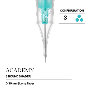 Vertix Academy Needle Cartridges — Sample Pack of 6 - Ultimate Tattoo Supply