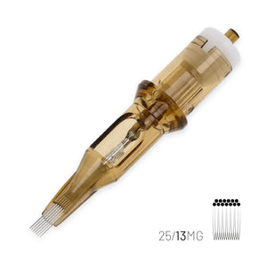 Kwadron Cartridge - SUBLIME Bugpin Mag Shaders #8 Long Taper 13 Mag #8 Long Taper - 25/13MGLT-SUB