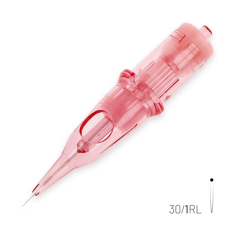 Kwadron Optima PMU Cartridge - 1 Round Liner 0.30mm Long Taper Cut Tip (30/1/RLLT-CP)